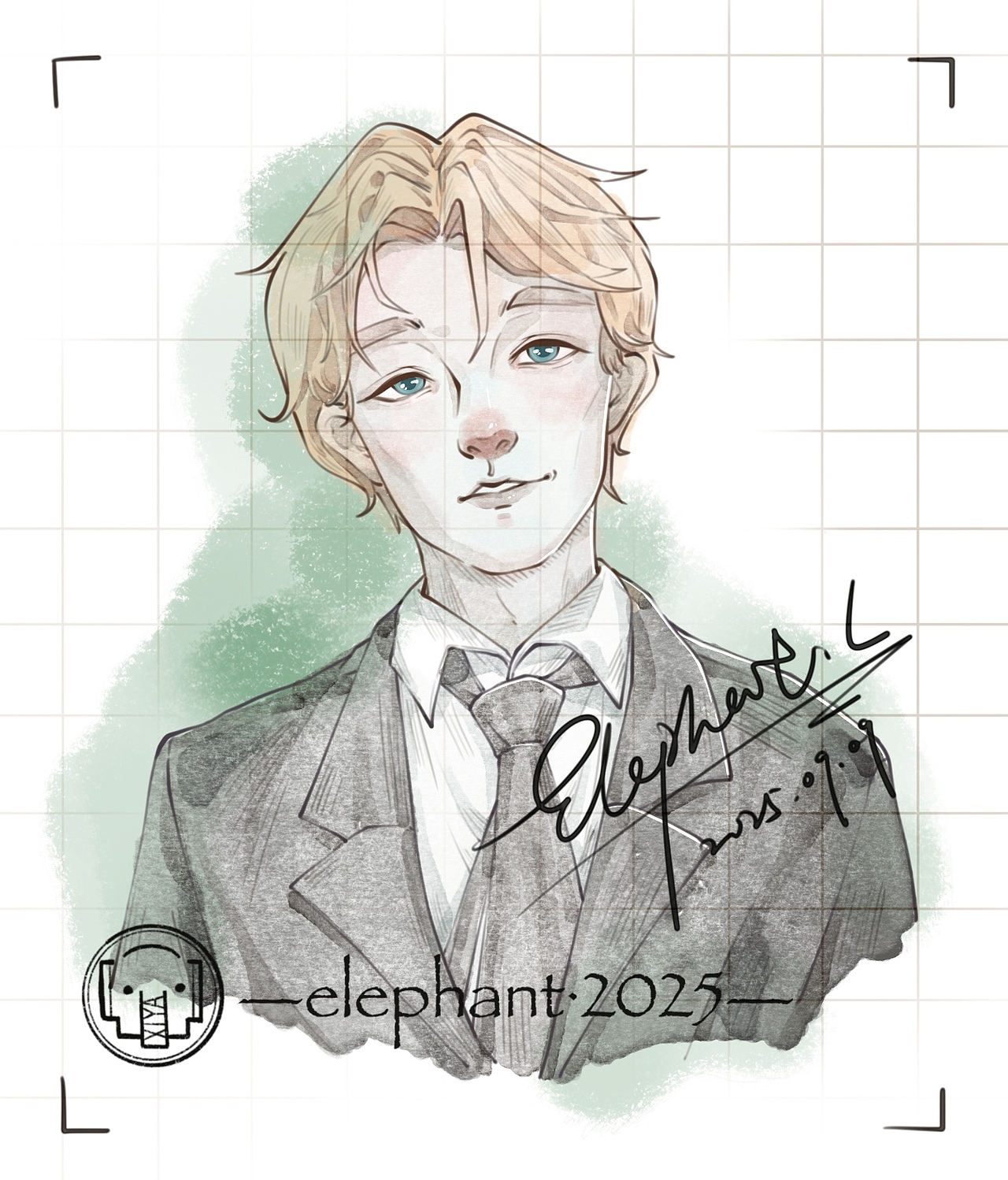 水彩风｜人物插画（图ZMzk3MDcxMjUy） - 艺术插画 - 站酷设计师大象鼻子长是漂亮原创素材 - 站酷ZCOOL