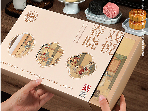 春晓戏月|稻香村|中秋文创礼盒