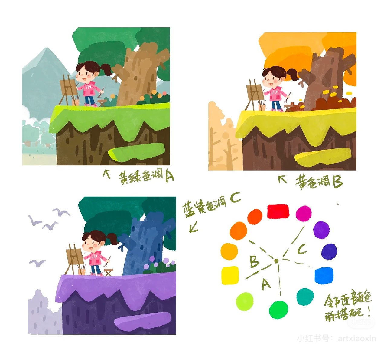 最近的一些作品（图ZMzk3MDc4Mzky） - 儿童插画 - 站酷设计师小新插画原创素材 - 站酷ZCOOL