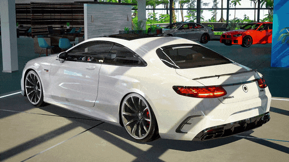 多品牌汽车渲染漫游展示动画3