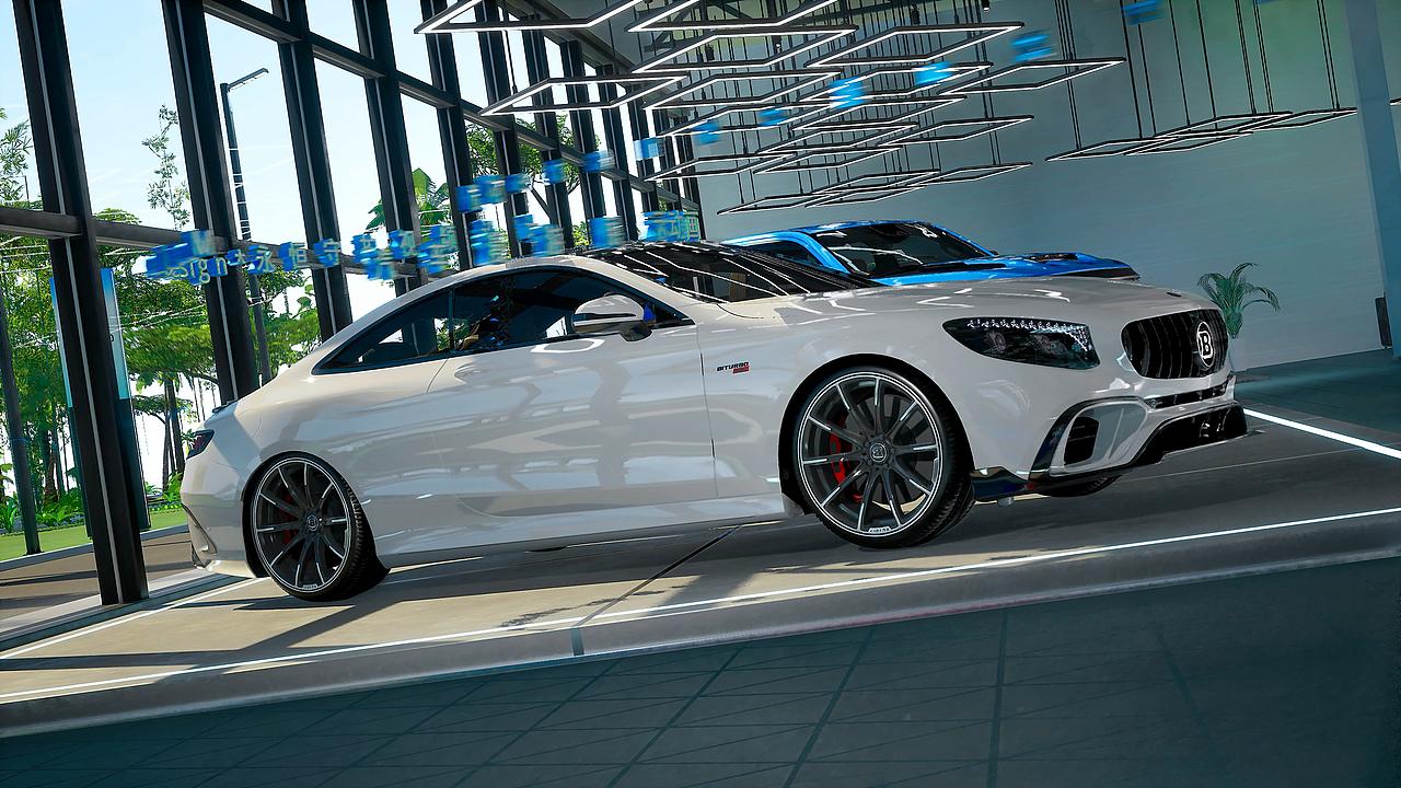 多品牌汽车渲染漫游展示动画3