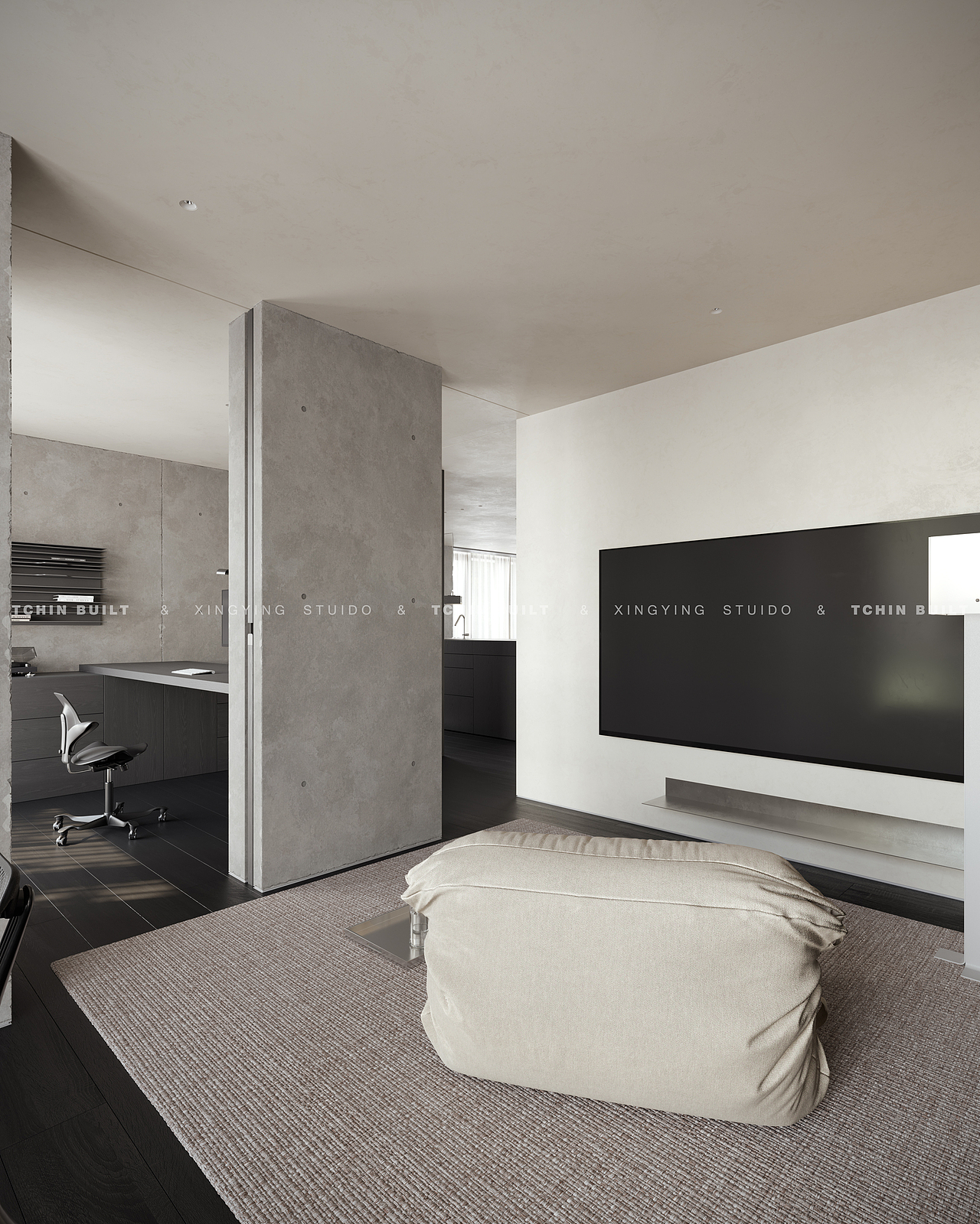 黑白之间~家装渲染