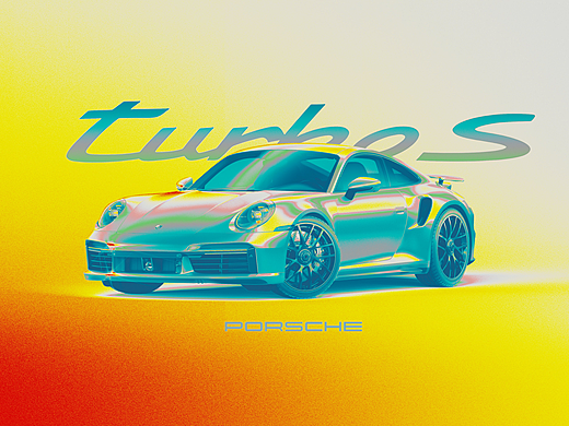Porsche 911 Purple & CGI