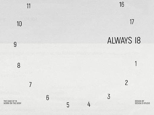 服装品牌Always18｜数字里的时尚小心思