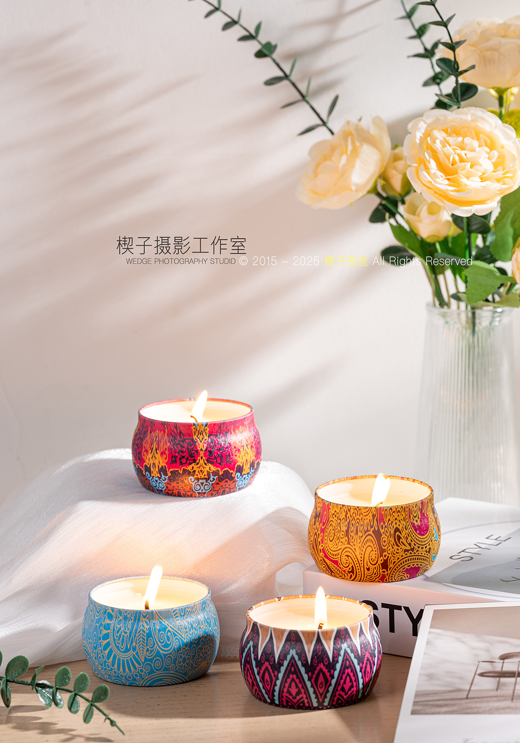 香薰蜡烛拍摄（图ZMzk3MDk2MTU2） - 产品摄影 - 站酷设计师楔子摄影工作室原创素材 - 站酷ZCOOL