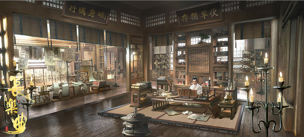 《长乐曲》概念设计图分享-UP艺格学员项目（图ZMzk3MDk2ODc2） - 设定/分镜 - 站酷设计师郑成龙原创素材 - 站酷ZCOOL