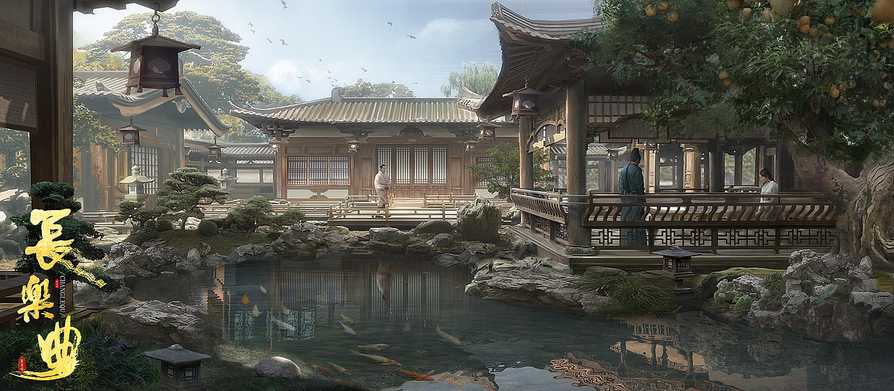 《长乐曲》概念设计图分享-UP艺格学员项目（图ZMzk3MDk2ODgw） - 设定/分镜 - 站酷设计师郑成龙原创素材 - 站酷ZCOOL