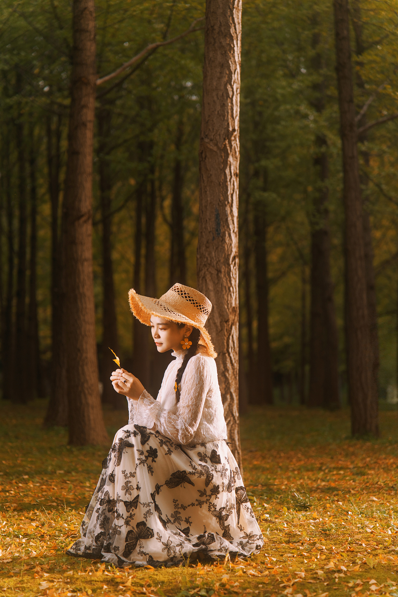 漫步秋日的奥森南园