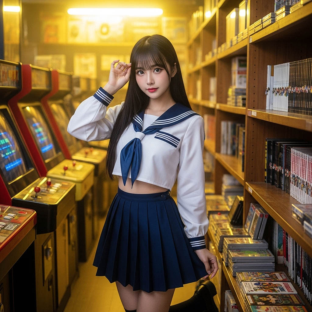 jk和书店也太配了!