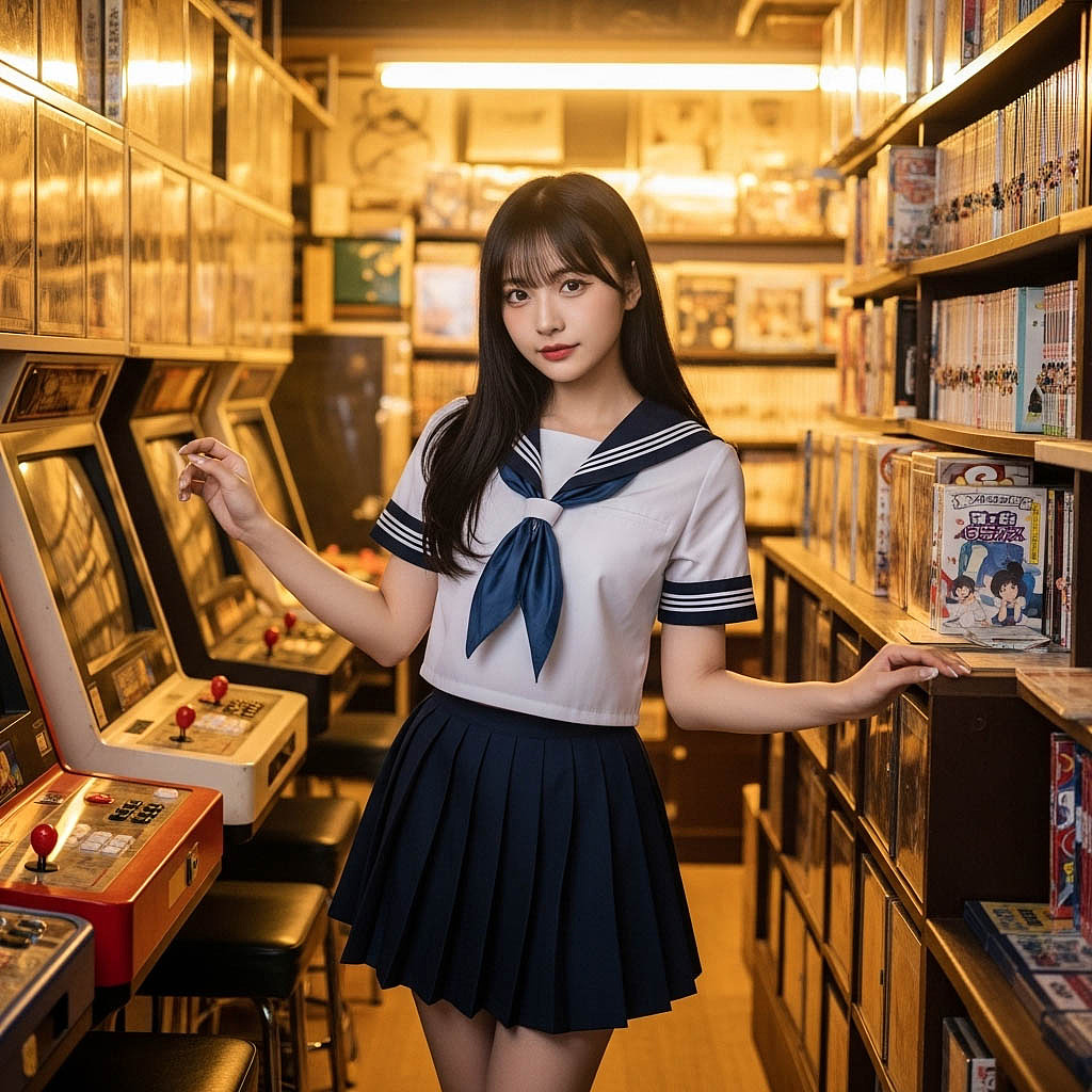 jk和书店也太配了!