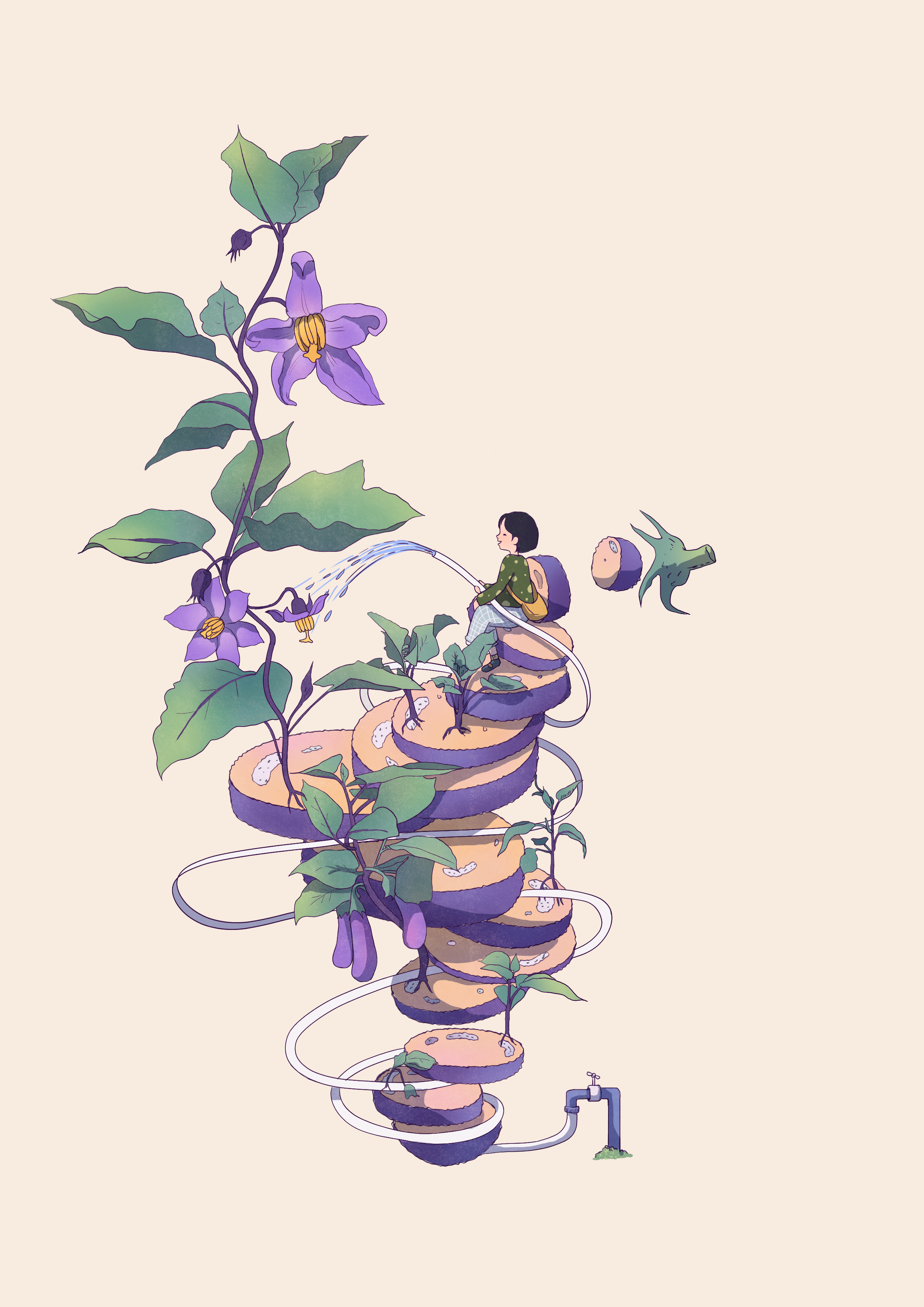 蔬菜合集（图ZMzk3MTA5NDQ4） - 商业插画 - 站酷设计师木渔MY原创素材 - 站酷ZCOOL