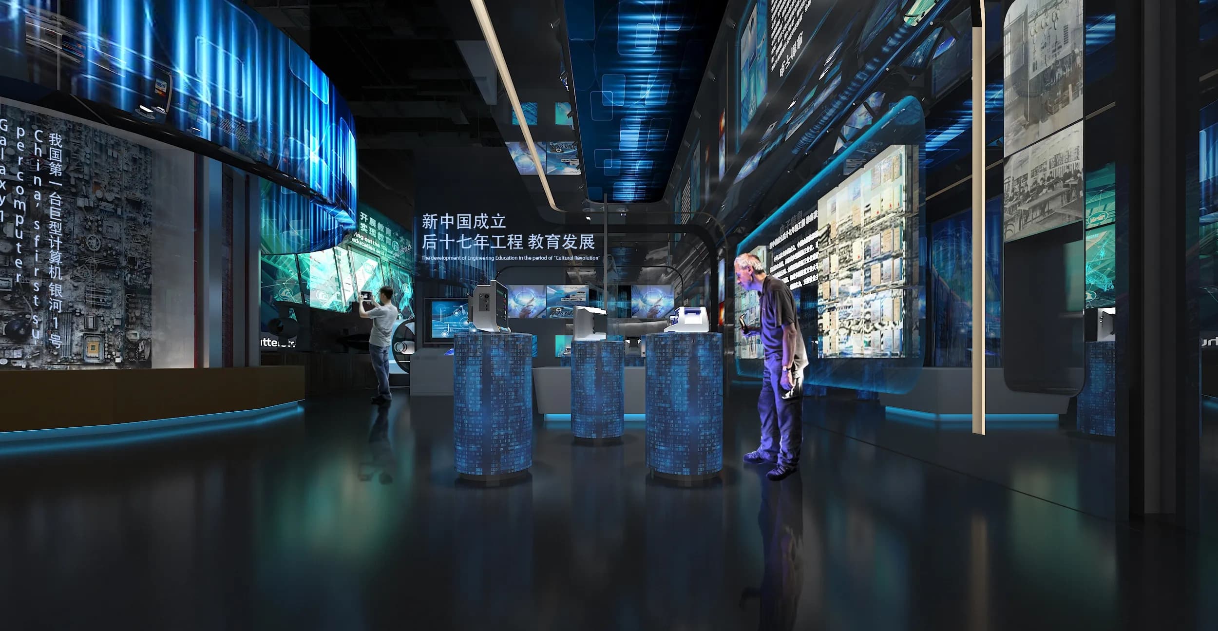 智启未来·工筑辉煌——工程教育主题展厅探秘之旅（图ZMTUyMzUyMDA=） - 观点 - 站酷设计师森克思科技原创素材 - 站酷ZCOOL