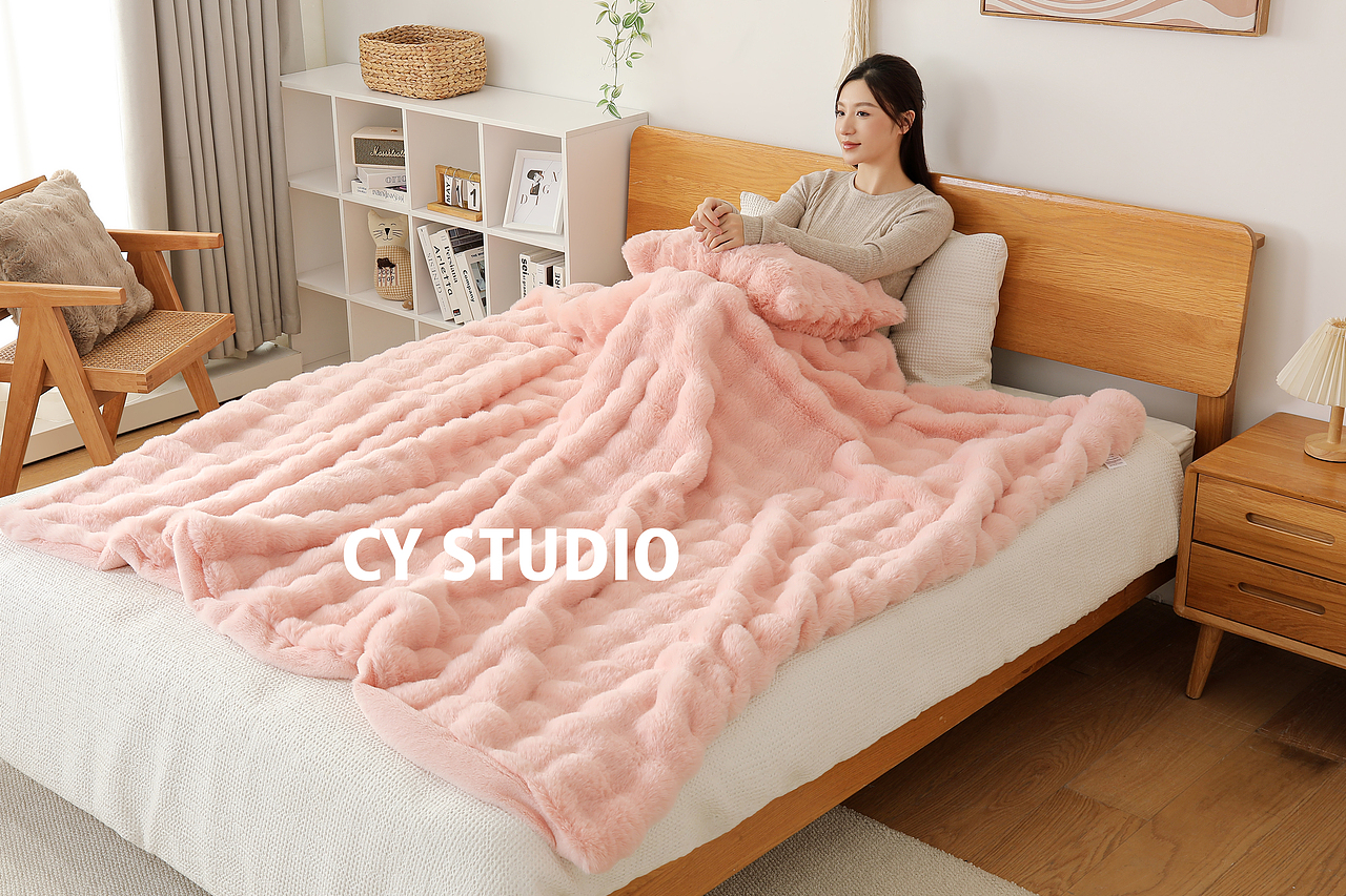 毛毯 、毯子拍摄
