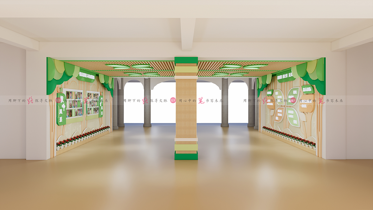 学校理念大厅（图ZMzk3MTEyNTQ0） - 建筑/空间 - 站酷设计师DooHi原创素材 - 站酷ZCOOL