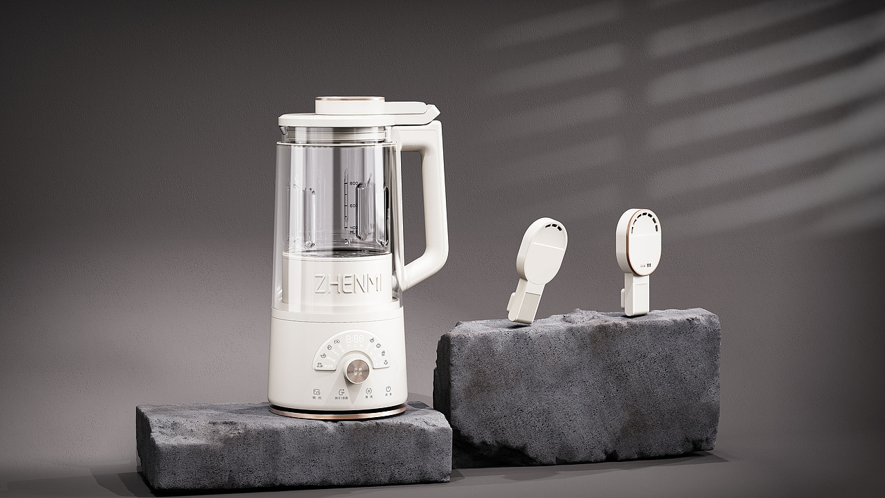 降噪不用罩,臻米低音热风除菌破壁机