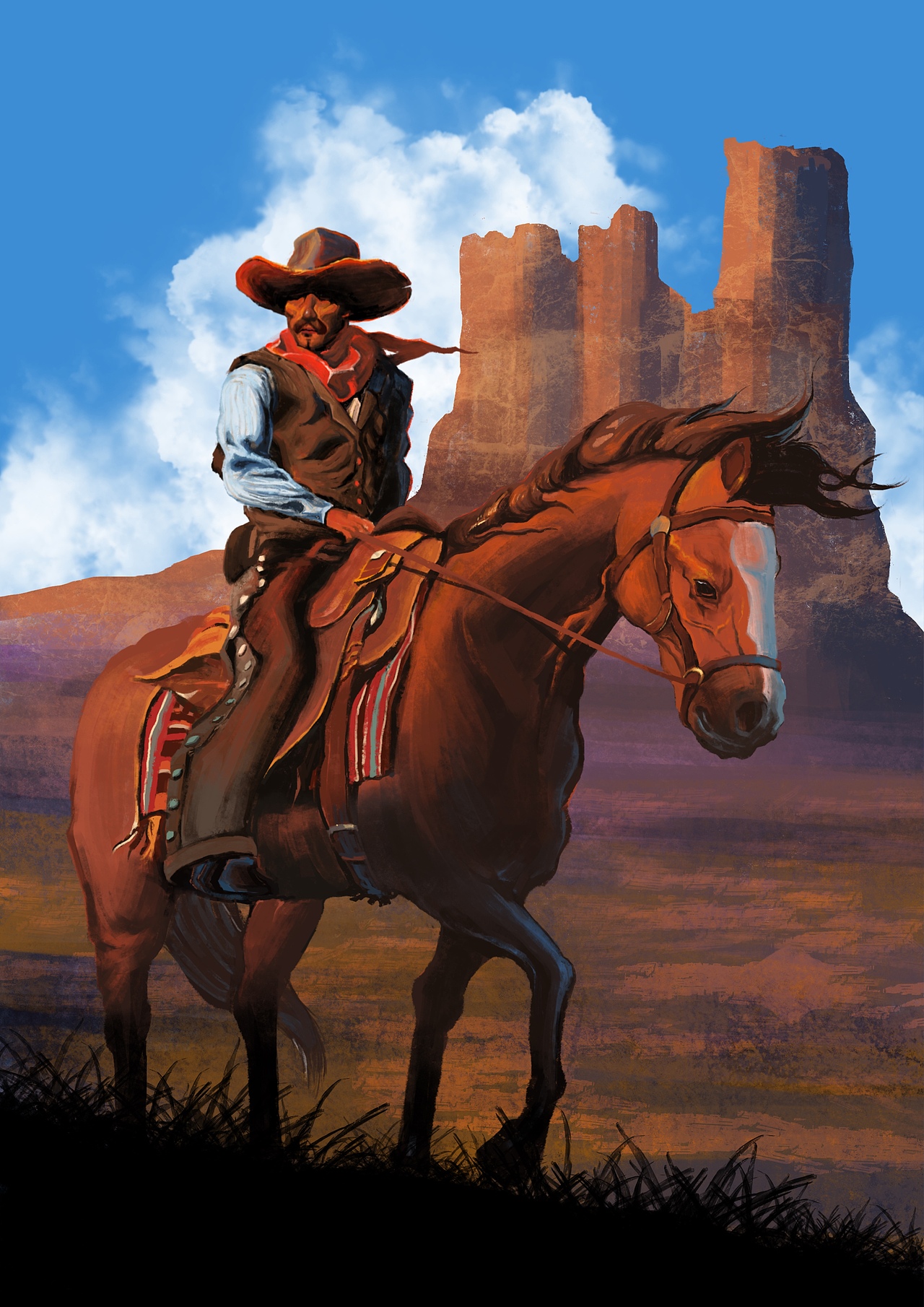 去德州（图ZMzk3MTE5MjQ0） - 游戏原画 - 站酷设计师大豆富原创素材 - 站酷ZCOOL