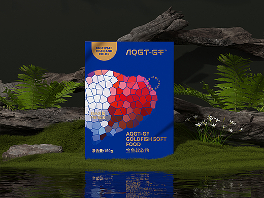 AQGT-GF金鱼粮包装设计