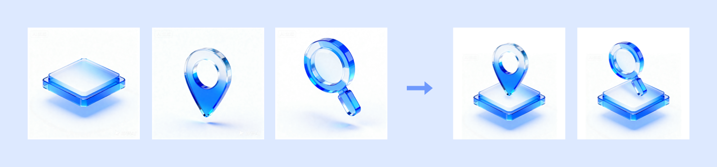 AI助力下的 3D 图标创作变革（图ZMTUyMzU0Njg=） - 教程 - 站酷设计师啊啊啊阿三原创素材 - 站酷ZCOOL