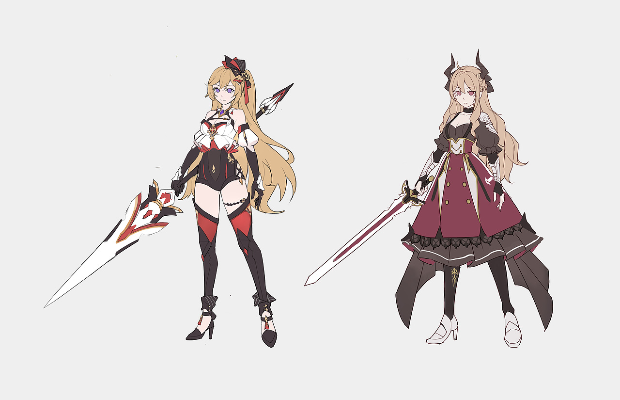 女骑士-魅魔剑士