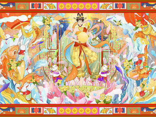 中秋节原创作品《佳》
