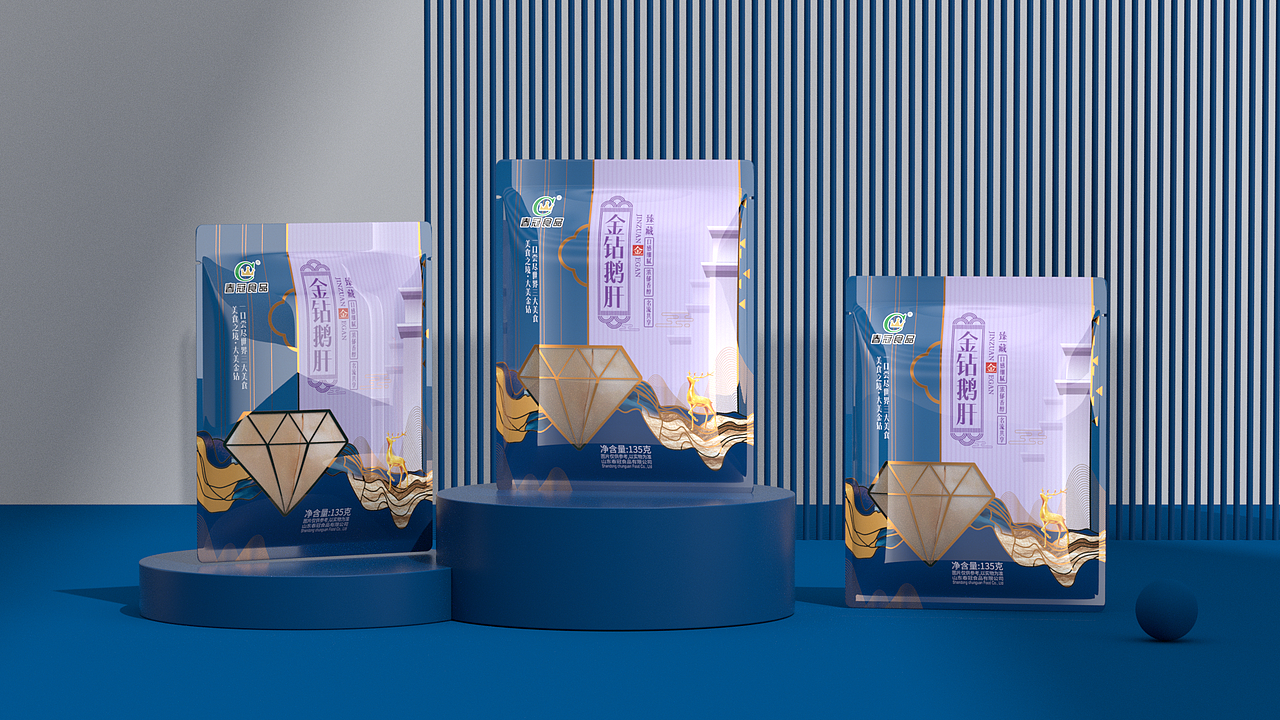 春冠食品x红猫 | 金钻鹅肝国潮美学