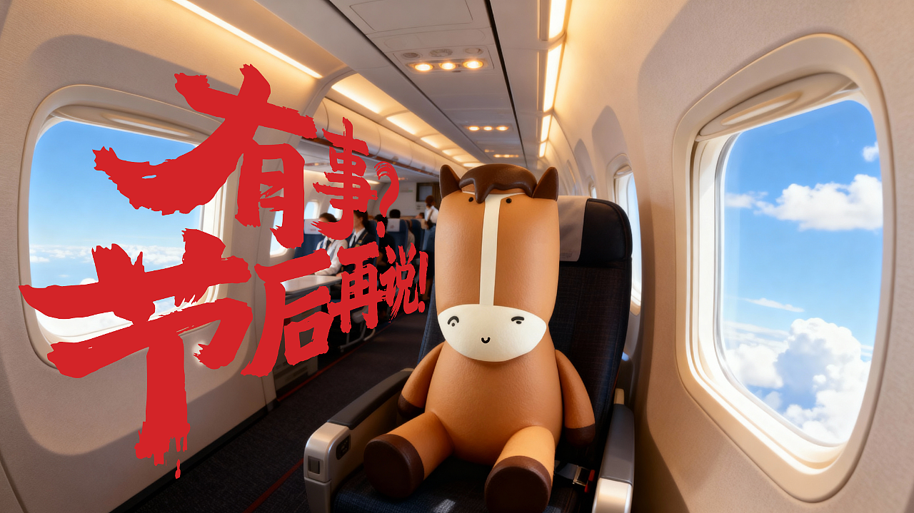 有事？节后再说 | 骡马假日 | 打工人IP马年（图ZMzk3MTQxMjcy） - 展陈设计 - 站酷设计师IP设计老何说原创素材 - 站酷ZCOOL