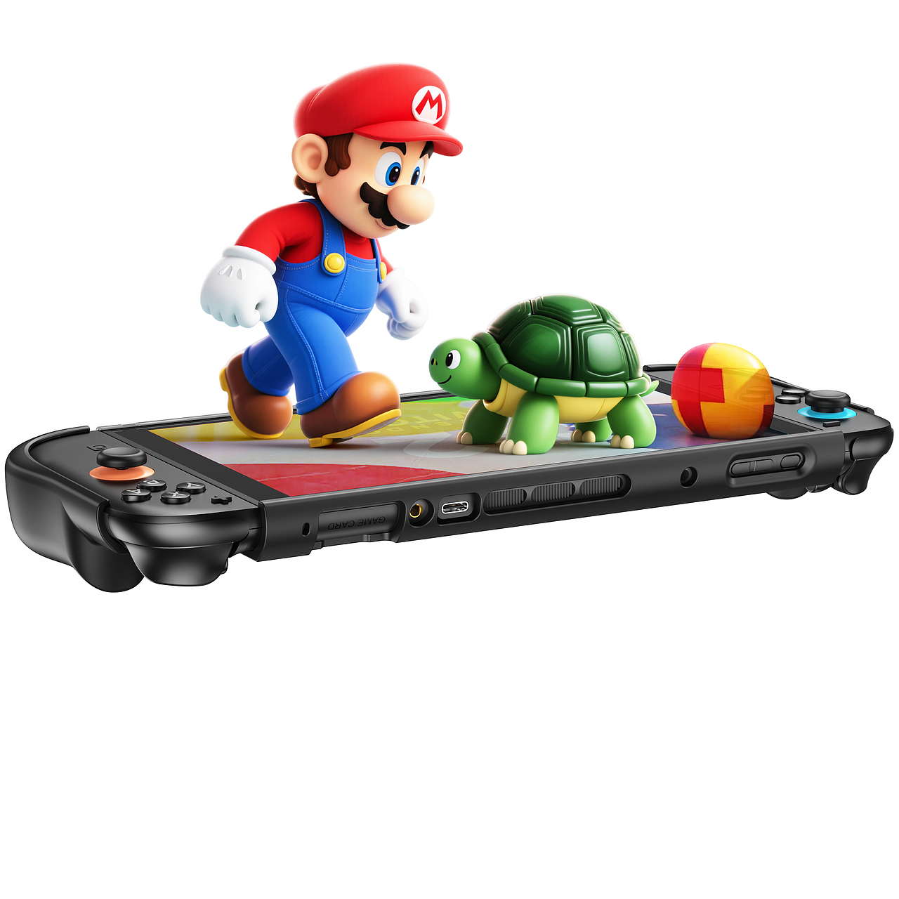 Switch 2代游戏机晶甲支架保护壳