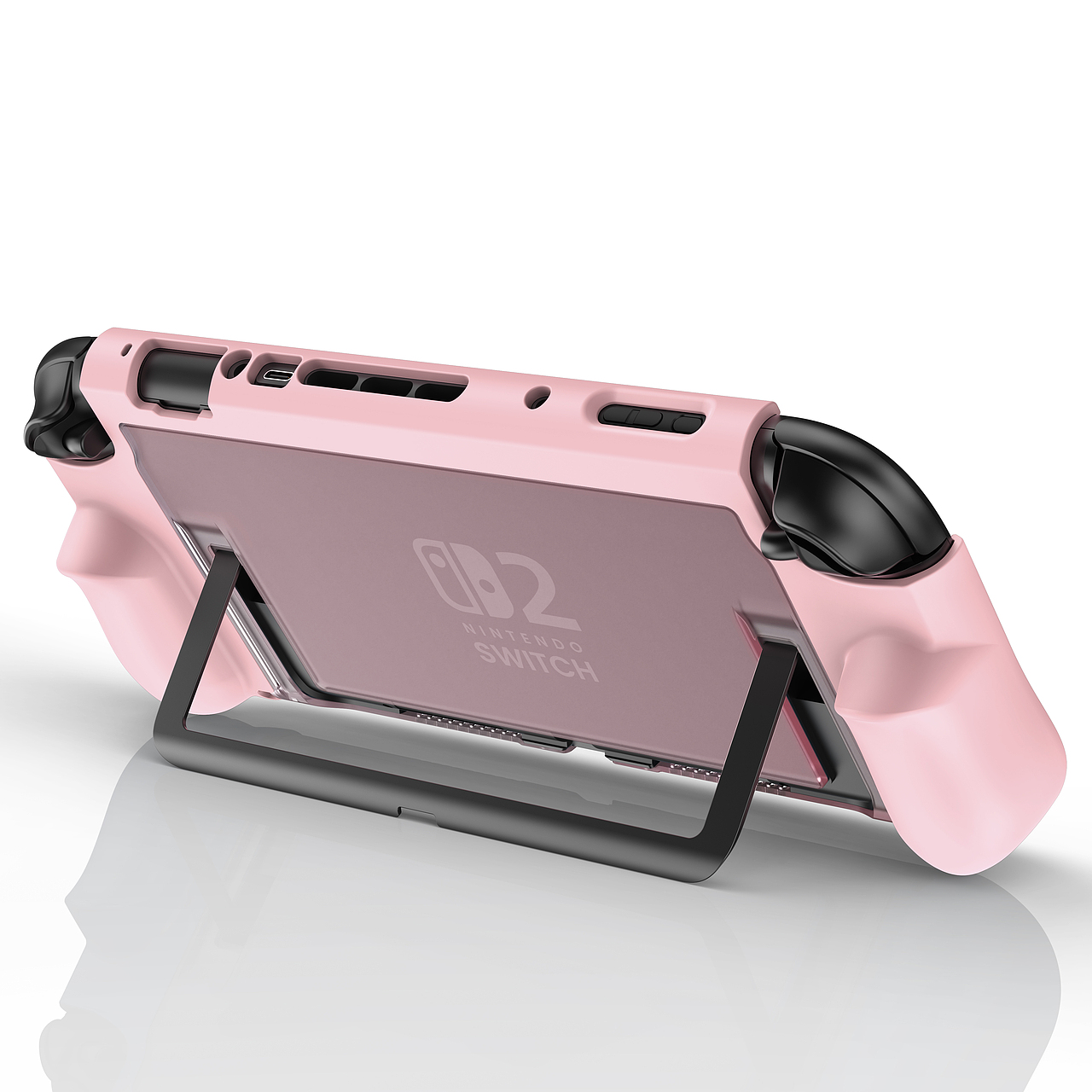 Switch 2代游戏机晶甲支架保护壳