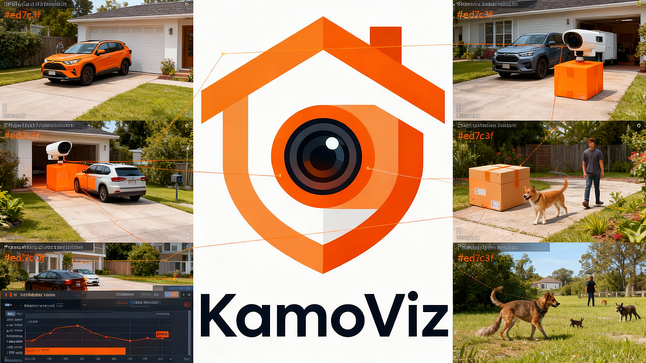 KamoViz AI物体识别与追踪系统