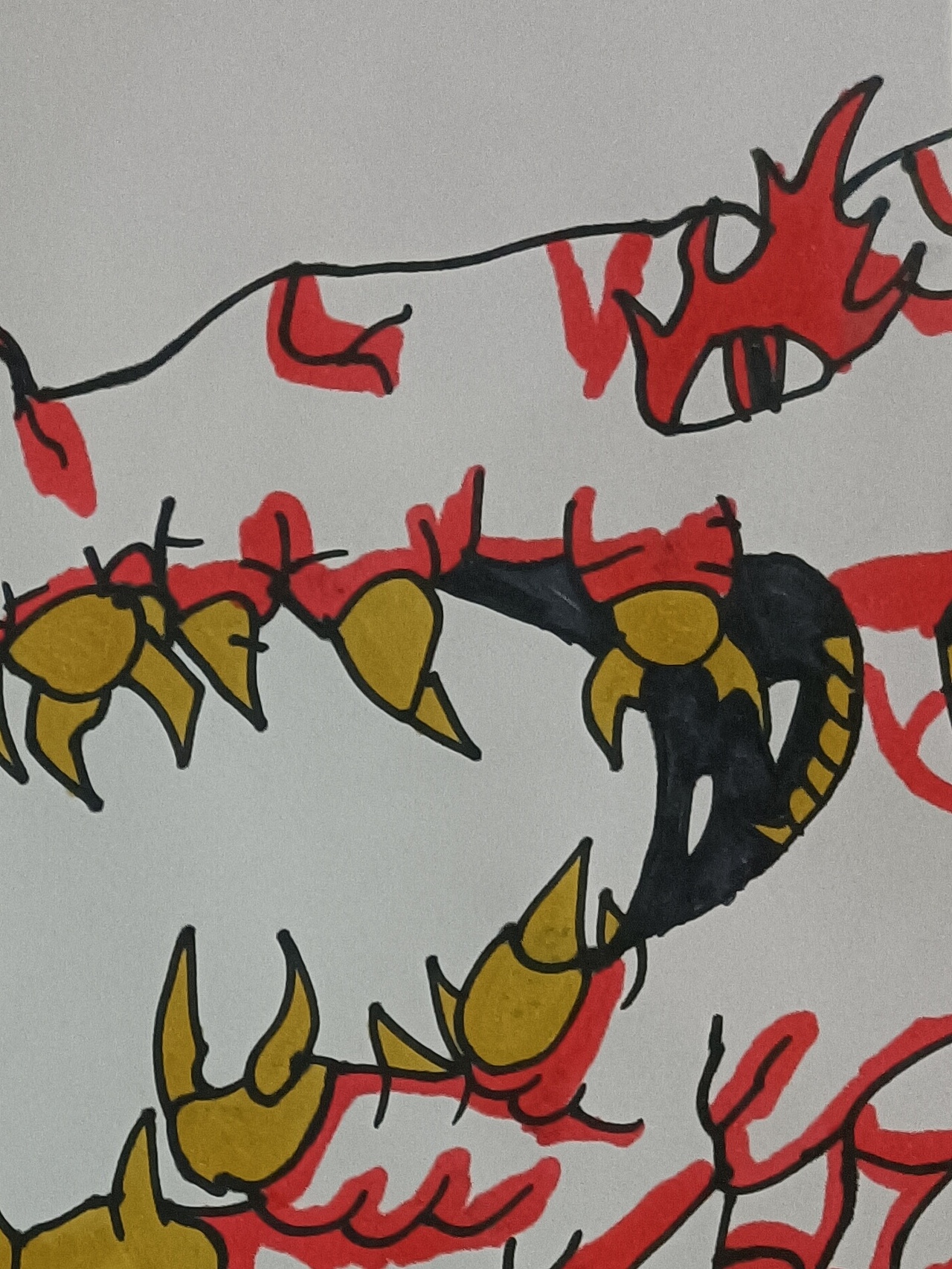 神兽战队2：头目-贪吃龙（图ZMzk3MTQ0MTA0） - 动画片 - 站酷设计师大蛇妈妈原创素材 - 站酷ZCOOL