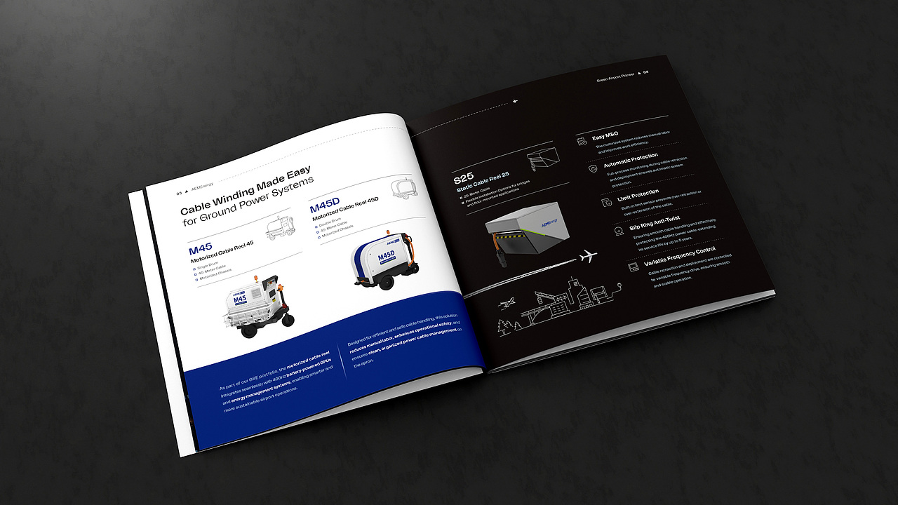 绿色机场储能英文产品画册（图ZMzk3MTQ1NjI4） - 书籍/画册 - 站酷设计师澳享品牌顾问原创素材 - 站酷ZCOOL