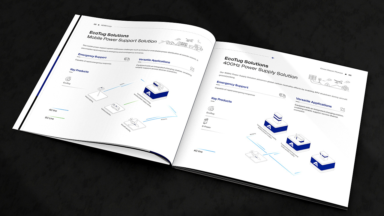 绿色机场储能英文产品画册（图ZMzk3MTQ1Njgw） - 书籍/画册 - 站酷设计师澳享品牌顾问原创素材 - 站酷ZCOOL