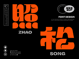 2025 x 西文中用 字体设计 | 照 松