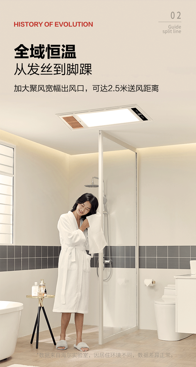 海尔浴霸【Z4】详情页展示