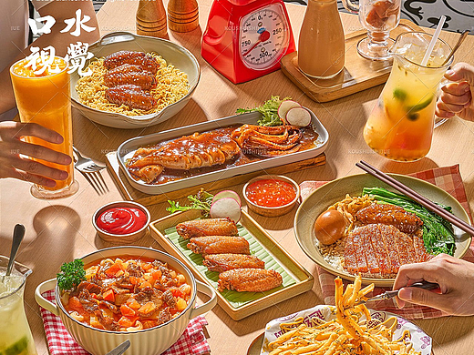 茶餐厅美食拍摄 | 超级魔厨  X 口水视觉
