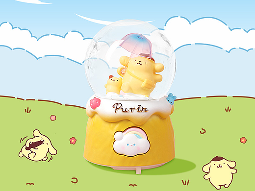 布丁修狗水晶球音乐盒