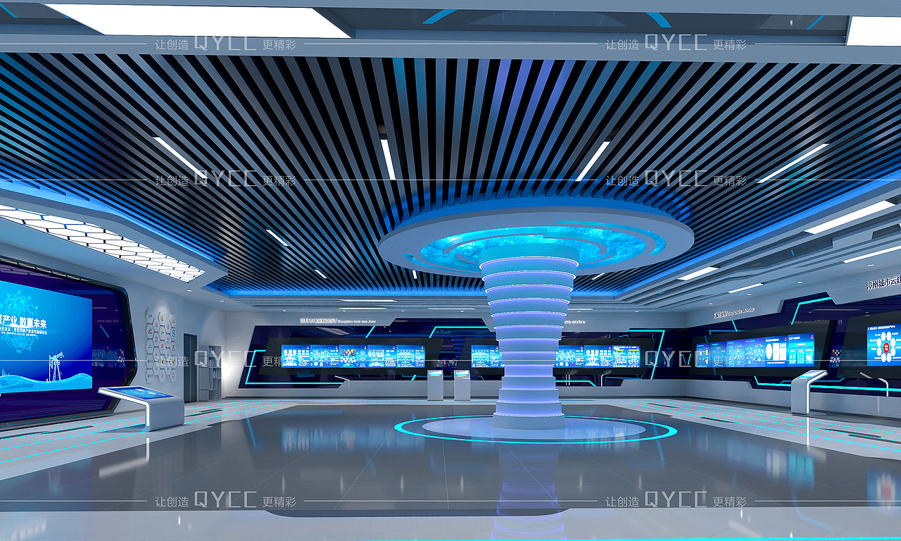 科技企业展厅-大数据中心