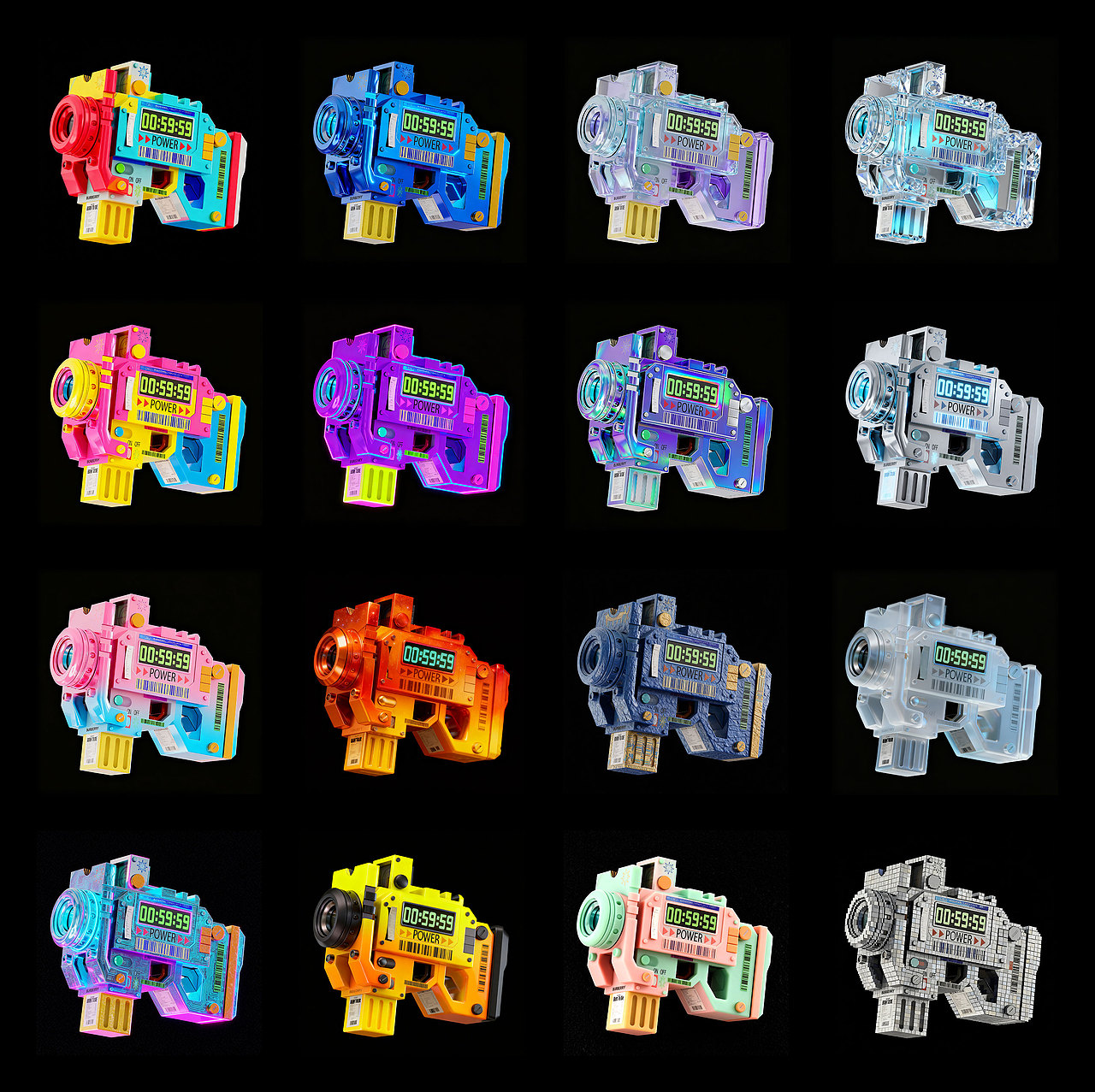 C4D建模 | 玩具手枪（图ZMzk3MTY3MDYw） - 产品 - 站酷设计师菠萝蜜雪原创素材 - 站酷ZCOOL