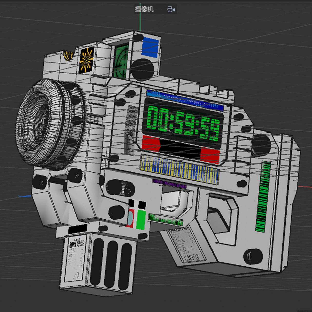 C4D建模 | 玩具手枪（图ZMzk3MTY3ODYw） - 产品 - 站酷设计师菠萝蜜雪原创素材 - 站酷ZCOOL