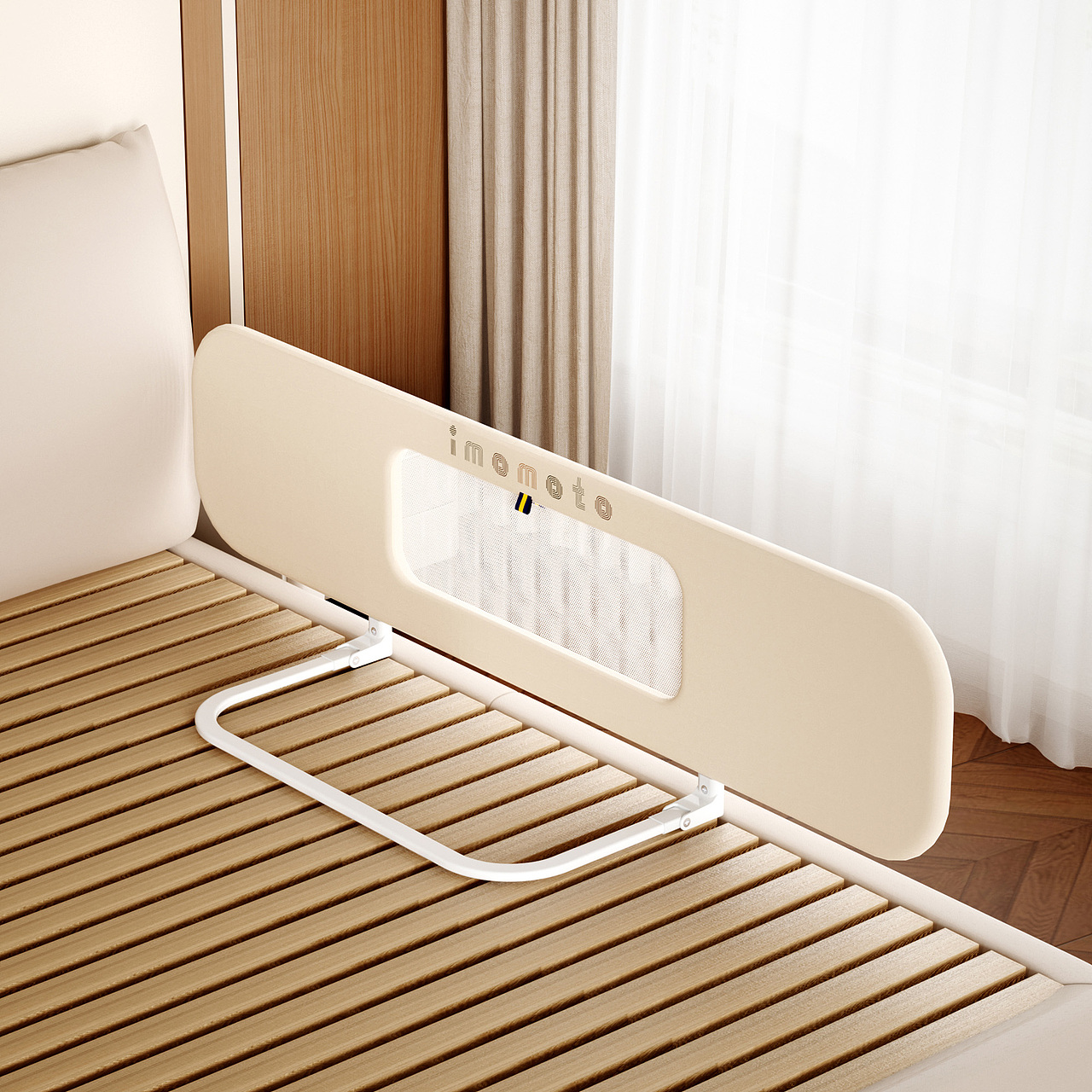 imomoto床围栏 | C4D+OC | 三维建模 | 床围栏