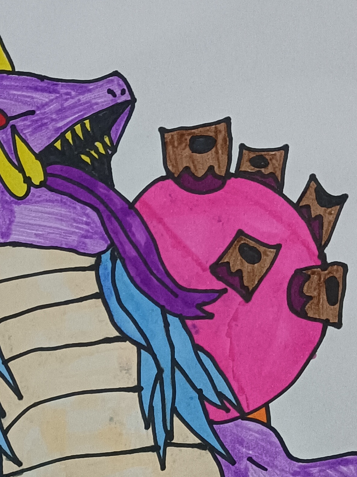 神兽战队2：妖王-帕瓦斯奇美拉（图ZMzk3MTczOTY0） - 动画片 - 站酷设计师大蛇妈妈原创素材 - 站酷ZCOOL