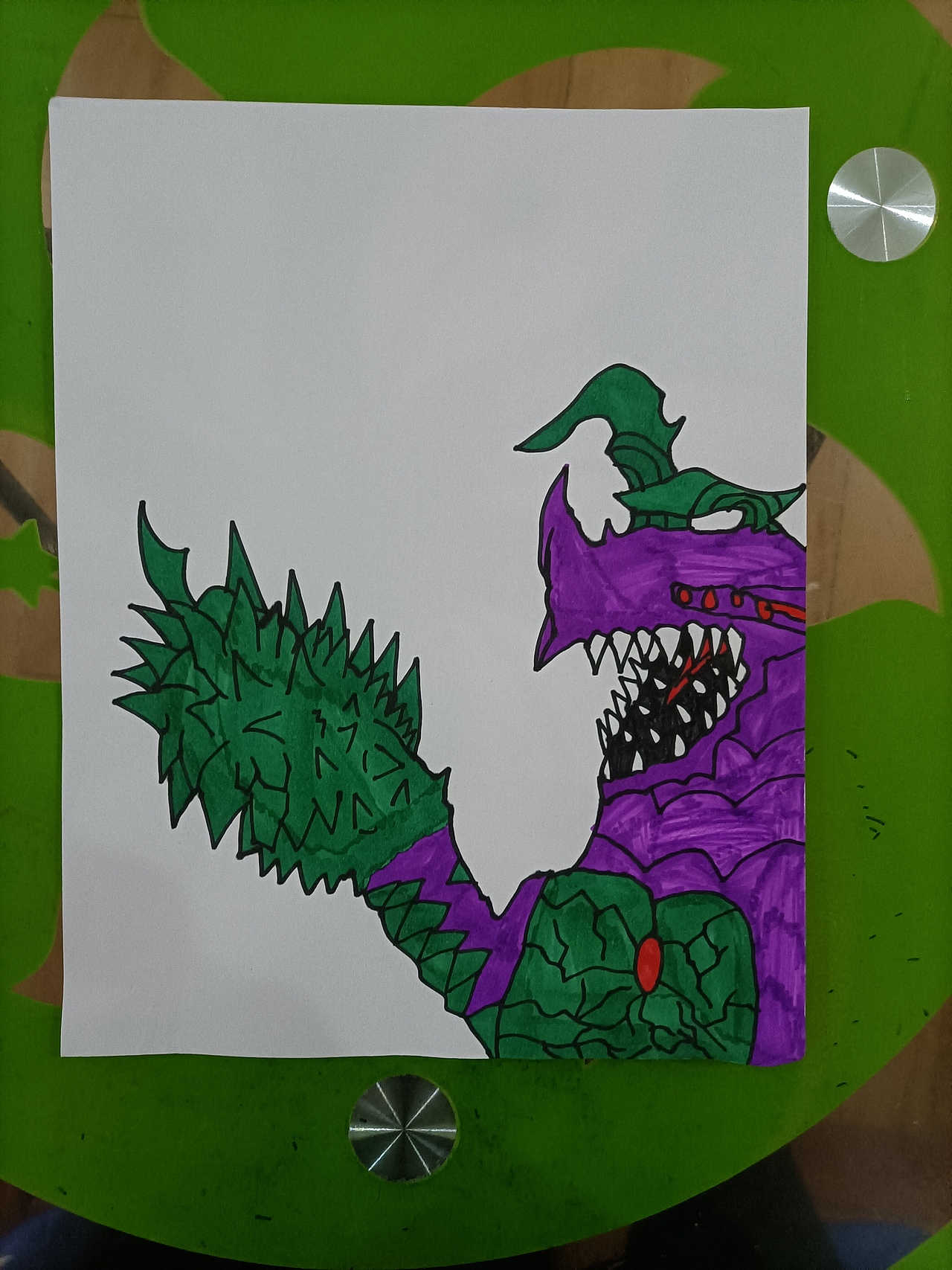 神兽战队2：妖王-地狱火圣龙（图ZMzk3MTc0MDMy） - 动画片 - 站酷设计师大蛇妈妈原创素材 - 站酷ZCOOL