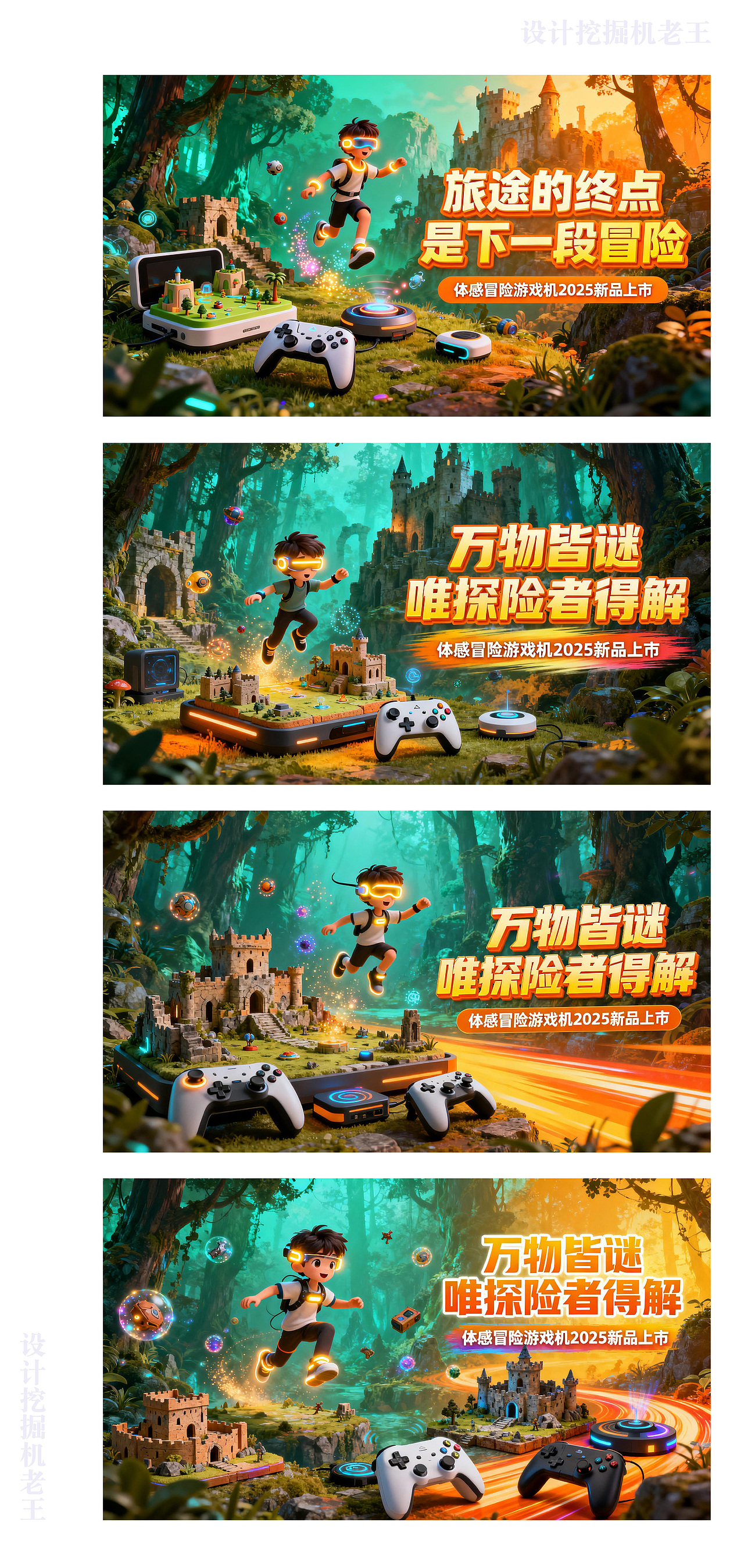 游戏机宣传图（图ZMzk3MTc0OTg0） - 海报 - 站酷设计师设计挖掘机老王原创素材 - 站酷ZCOOL