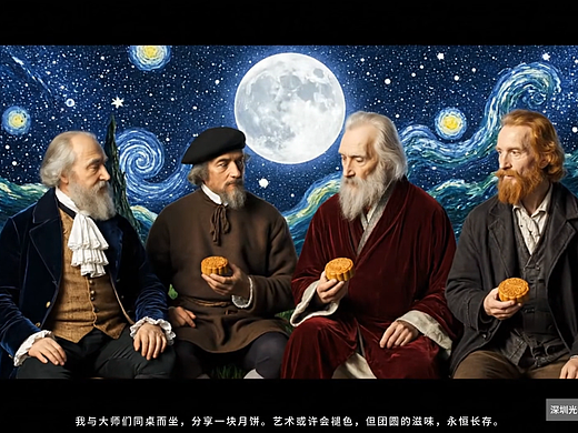《月饼的艺术展》