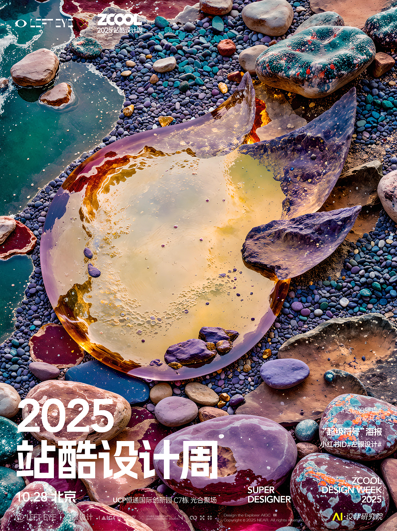 2025站酷设计周"AIGC自然符号艺术美学”（图ZMzk3MTc1MzA4） - AI作品 - 站酷设计师左眼设计AIGC原创素材 - 站酷ZCOOL