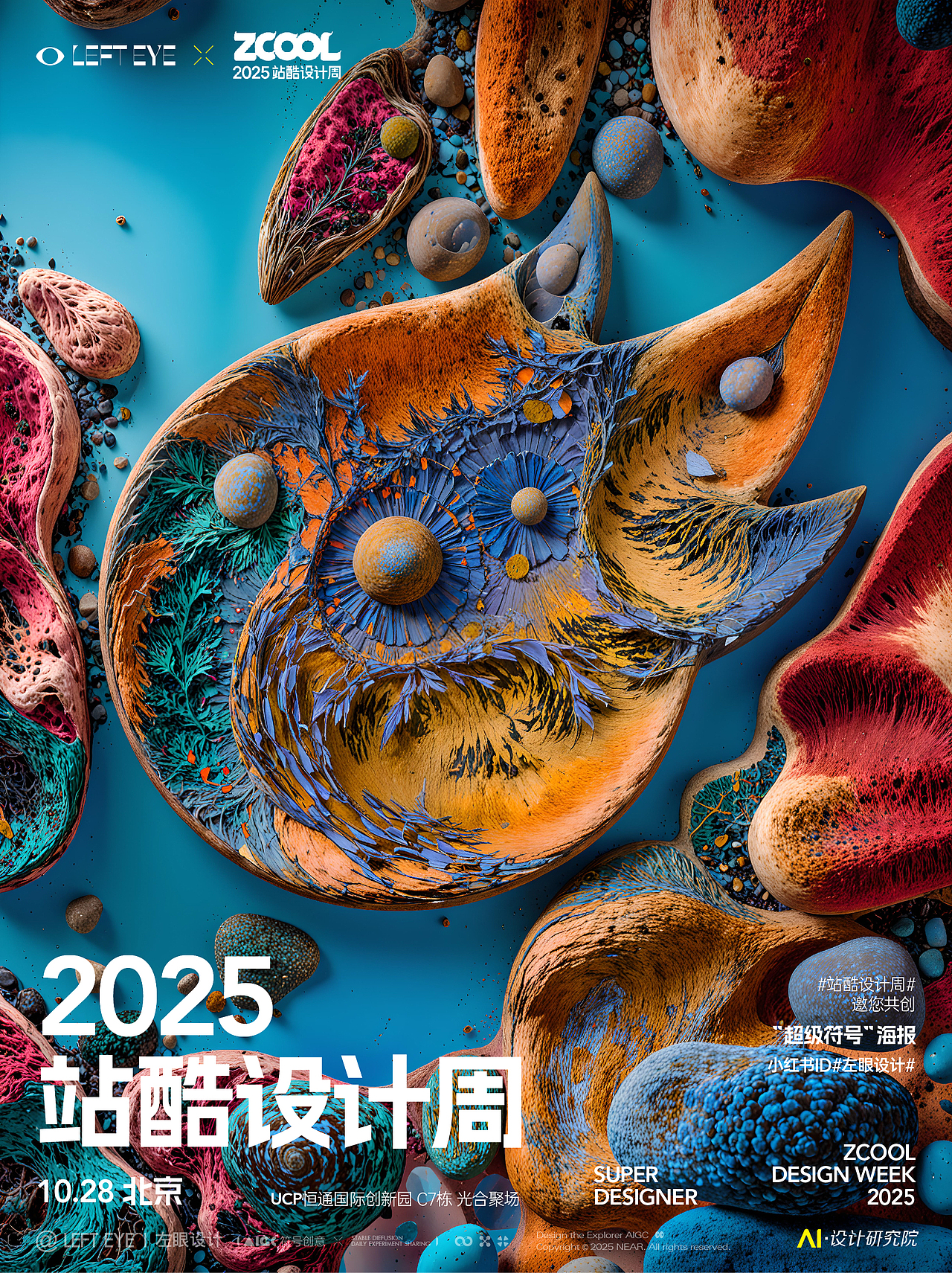 2025站酷设计周"AIGC自然符号艺术美学”（图ZMzk3MTc1MzAw） - AI作品 - 站酷设计师左眼设计AIGC原创素材 - 站酷ZCOOL