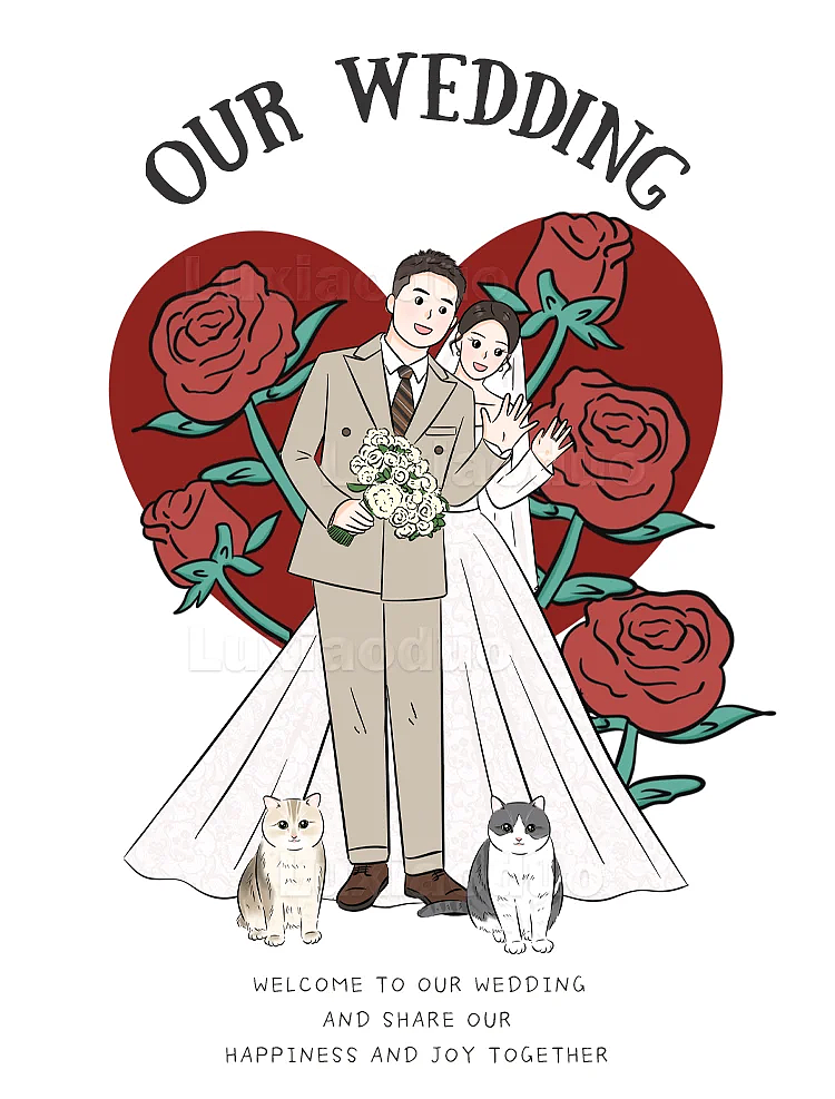 创意爆棚！超美的手绘迎宾牌客稿分享~