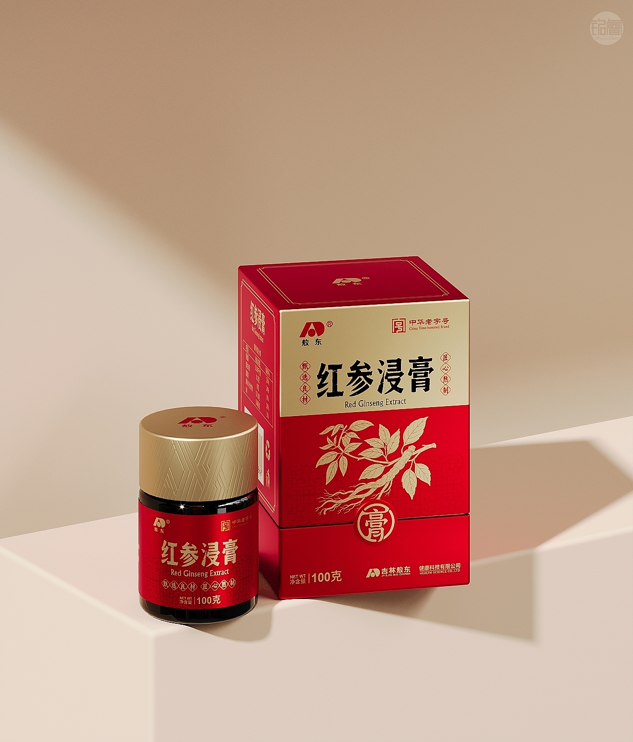保健食品红参膏包装设计 | 吉林敖东 | 铭睿益创