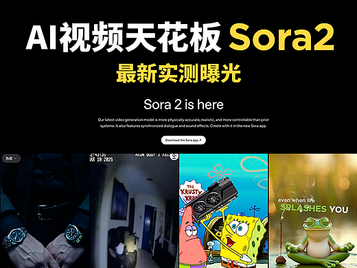 Sora 2 实测：AI 视频的“新天花板”