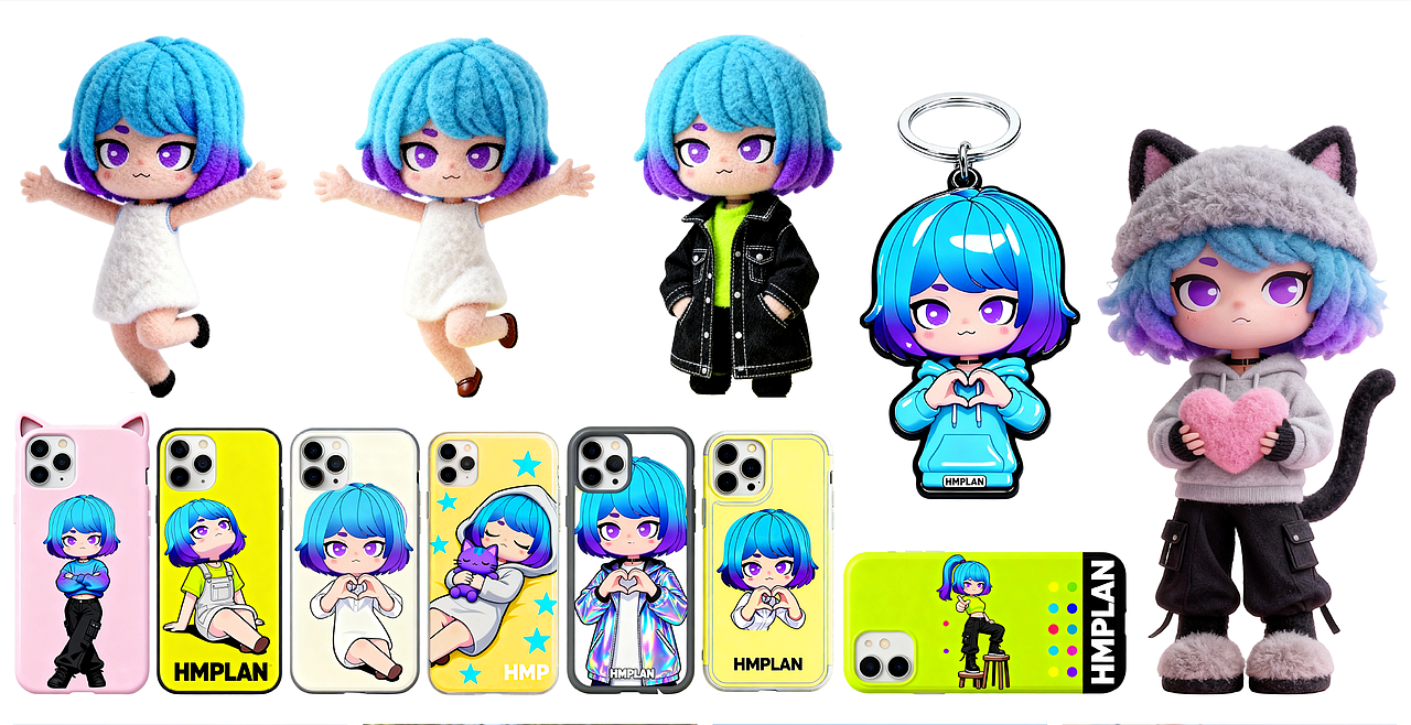 黒咪计划 个人IP形象优化（图ZMzk3MTg3MzUy） - IP形象 - 站酷设计师herb无形缺木原创素材 - 站酷ZCOOL